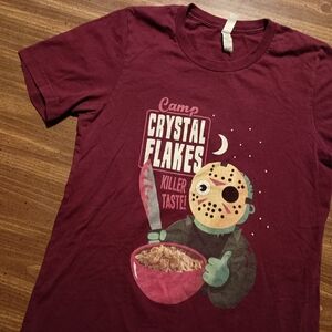 FRIDAY THE 13TH T-SHIRT - Small // Funny Horror Movie Parody Tee Shirt Jason
